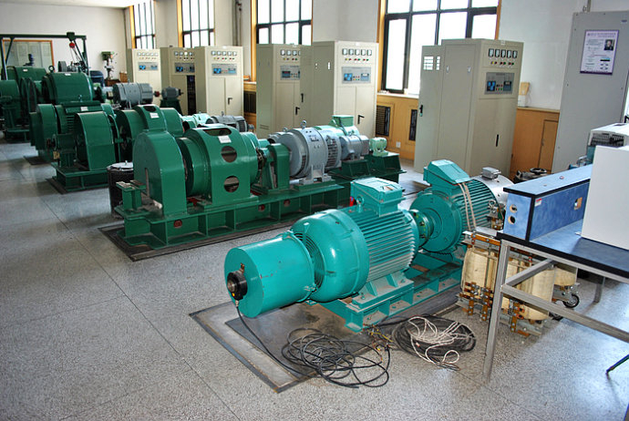 海西某热电厂使用我厂的YKK高压电机提供动力